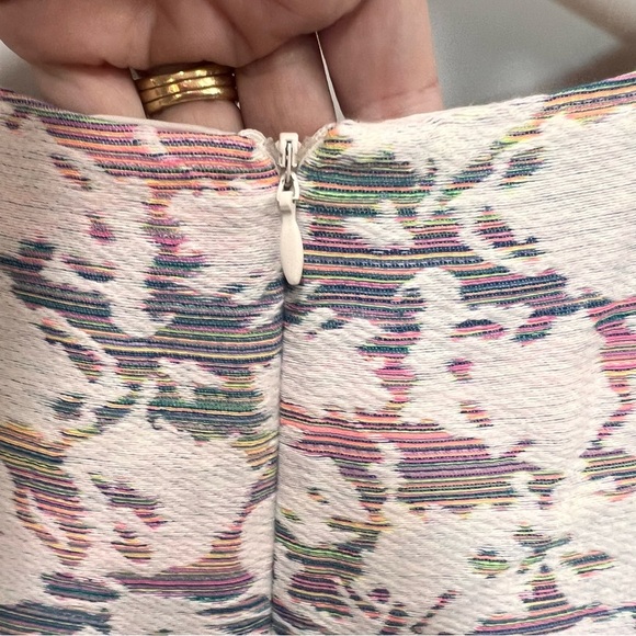 NWT CeCe by Cynthia Steffe Shift Dress in jacquard fabric fully lined size 6 - Picture 5 of 15